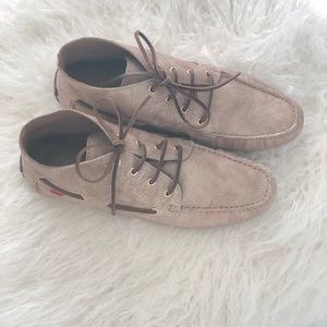 Leather Driving Booties. New. By Marc Joseph NY